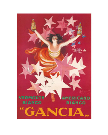 Gancia, Vermouth Blanco, C.1921 by Leonetto Cappiello Pricing Limited Edition Print image