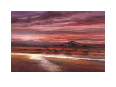 Four Elephants by Jonathan Sanders Pricing Limited Edition Print image