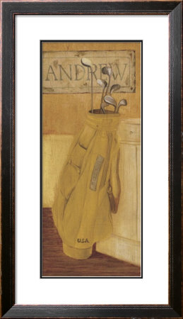 U.S.A. Golf Bag by Jose Gomez Pricing Limited Edition Print image