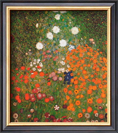 Flowery Garden by Gustav Klimt Pricing Limited Edition Print image