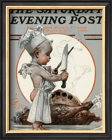 Thanksgiving Cherub, C.1909 by Joseph Christian Leyendecker Pricing Limited Edition Print image