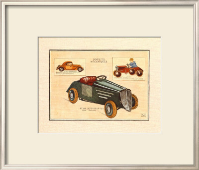 Automobile Type Renault by Laurence David Pricing Limited Edition Print image