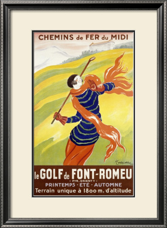 Le Golf De Font-Romeu by Leonetto Cappiello Pricing Limited Edition Print image