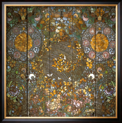 Butterfly Window by Louis Comfort Tiffany Pricing Limited Edition Print image