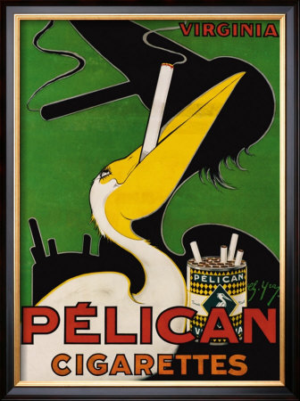 Pelican Cigarettes by Ch. Yraz Pricing Limited Edition Print image