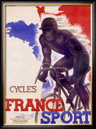 Cycles France Sport by A. Bernat Pricing Limited Edition Print image