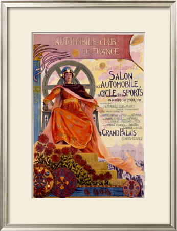 3Rd Exposition Of The Automobile Club De France by Georges Antoine Rochegrosse Pricing Limited Edition Print image