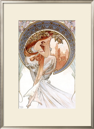 Poetry by Alphonse Mucha Pricing Limited Edition Print image