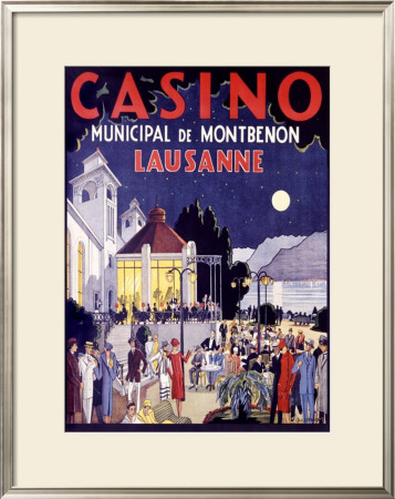 Casino Lausanne by Jacomo Pricing Limited Edition Print image