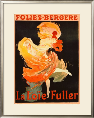 Folies Bergere, La Loie Fuller by Jules Cheret Pricing Limited Edition Print image