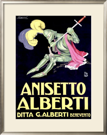 Anisetto Alberti by Achille Luciano Mauzan Pricing Limited Edition Print image