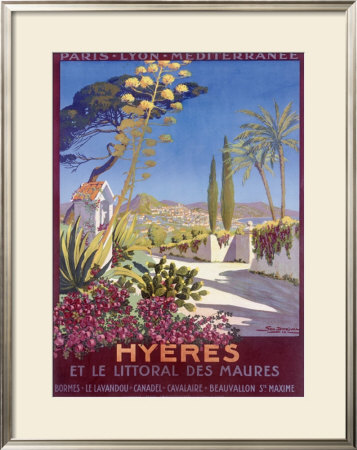 Hyeres, French Riviera by Georges Dorival Pricing Limited Edition Print image