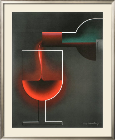 Willi's Wine Bar, C.1984 by Adolphe Mouron Cassandre Pricing Limited Edition Print image