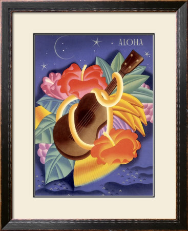 Aloha Ukulele by Frank Mcintosh Pricing Limited Edition Print image
