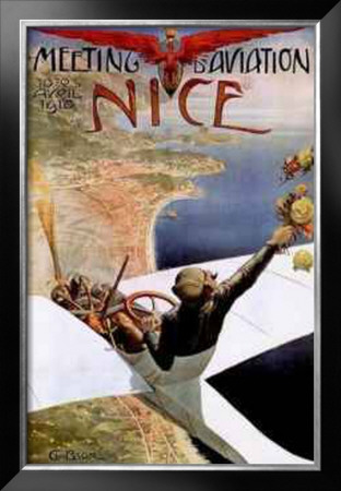 Meeting D`Aviation, Nice by Charles Leonce Brosse Pricing Limited Edition Print image