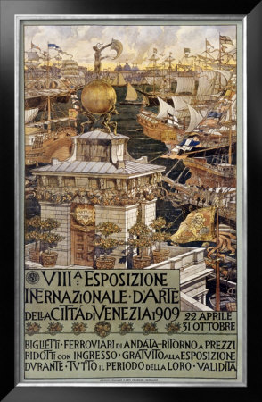 Viii Esposizone International Venezia by Augusto Sezanne Pricing Limited Edition Print image
