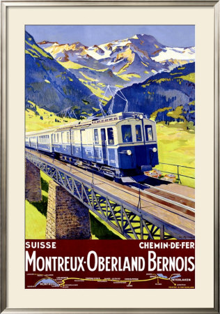 Montreux Oberland by Elzingre Pricing Limited Edition Print image