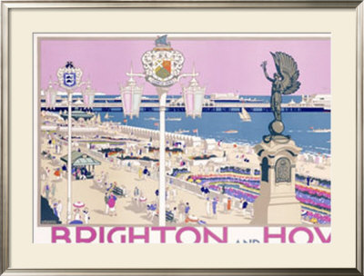 Brighton And Hoveii by Kenneth Shoesmith Pricing Limited Edition Print image