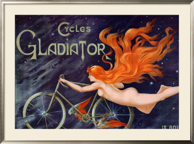 Cycles Gladiator, C.1895 by Georges Massias Pricing Limited Edition Print image