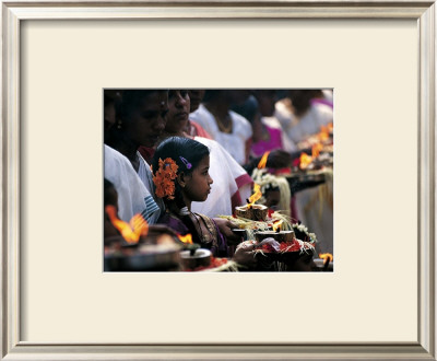 Offering To The Goddess Devi by Christophe Boisvieux Pricing Limited Edition Print image