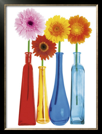 Four Gerberas by Bryan Peterson Pricing Limited Edition Print image
