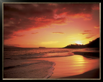 Maui Sunset by James Randklev Pricing Limited Edition Print image