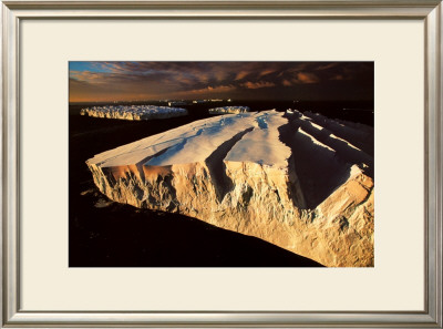 Icebergs, Terre Adelie by Yann Arthus-Bertrand Pricing Limited Edition Print image