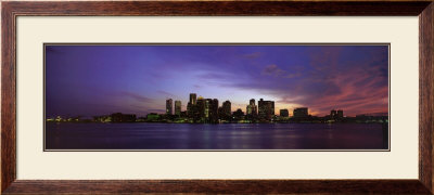 Boston - Harbor And Skyline by Walter Bibikow Pricing Limited Edition Print image