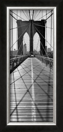 Across Brooklyn Bridge by Henri Silberman Pricing Limited Edition Print image