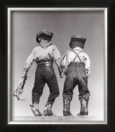 Bronco Busters by H. Armstrong Roberts Pricing Limited Edition Print image