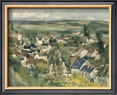 Auvers, Panoramic View, C.1875 by Paul Cézanne Pricing Limited Edition Print image