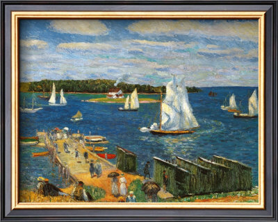 Mahone Bay, 1911 by William Glackens Pricing Limited Edition Print image