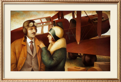 La Mujer Del Aviador by Fabio Hurtado Pricing Limited Edition Print image