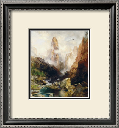 Mist In Kanab Canyon, Utah, 1892 by Thomas Moran Pricing Limited Edition Print image