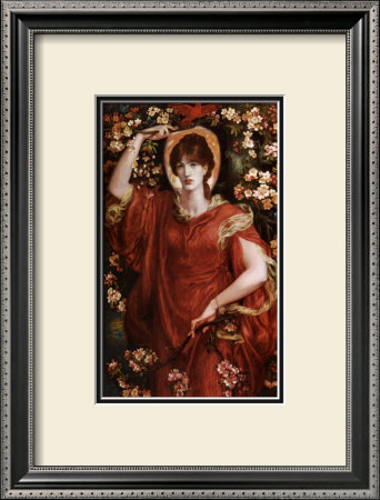 A Vision Of Fiammetta, 1878 by Dante Gabriel Rossetti Pricing Limited Edition Print image