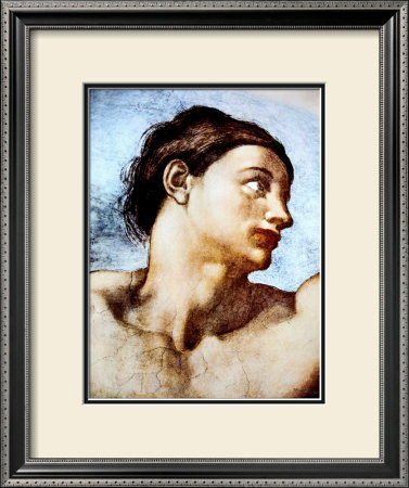 Head Of Adam by Michelangelo Buonarroti Pricing Limited Edition Print image