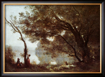 Souvenir De Mortefontaine by Jean-Baptiste-Camille Corot Pricing Limited Edition Print image
