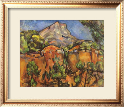Mont Sainte Victoire by Paul Cezanne Pricing Limited Edition Print image