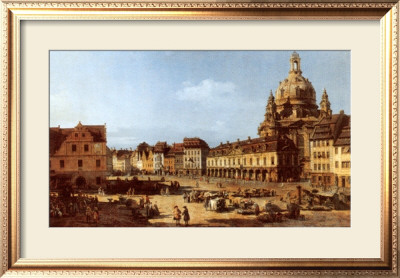 Dresden Neumarkt by Bernardo Belotto Pricing Limited Edition Print image