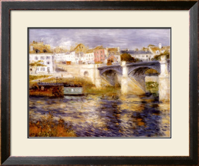 Bridge At Chatou by Pierre-Auguste Renoir Pricing Limited Edition Print image