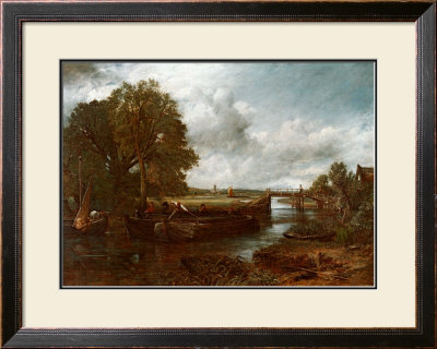 View On The Stour Near Dedham by John Constable Pricing Limited Edition Print image