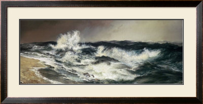 The Much Resounding Sea by Thomas Moran Pricing Limited Edition Print image