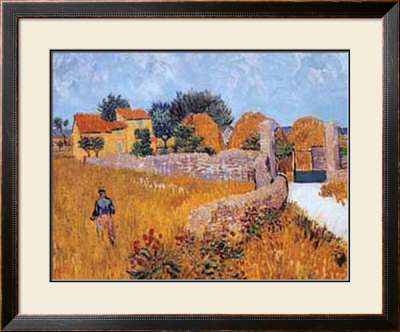 Farmhouse In Provence by Vincent Van Gogh Pricing Limited Edition Print image