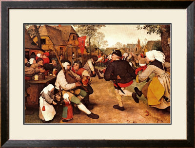 Peasant's Dance by Pieter Bruegel The Elder Pricing Limited Edition Print image