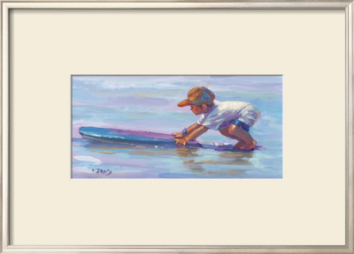 Little Surfer by Lucelle Raad Pricing Limited Edition Print image