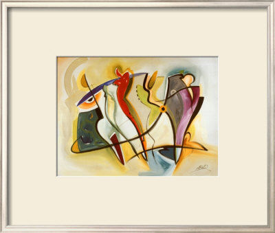Group Gyrations I by Alfred Gockel Pricing Limited Edition Print image