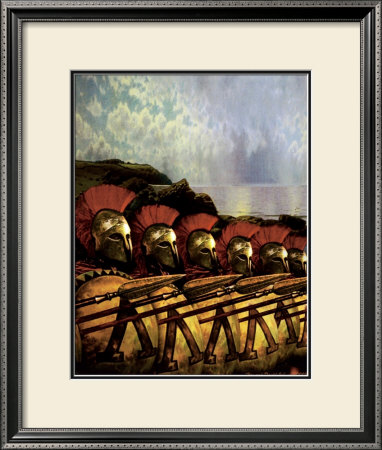 The 300 Spartans by Howard David Johnson Pricing Limited Edition Print image