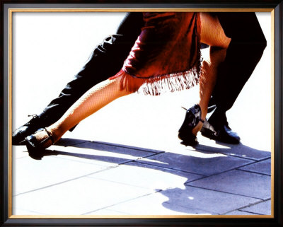 Blue Tango by Michele Roohani Pricing Limited Edition Print image