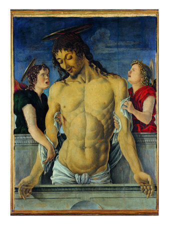 Dead Christ Supported By Two Angels - Pieta by Felice Giani Pricing Limited Edition Print image