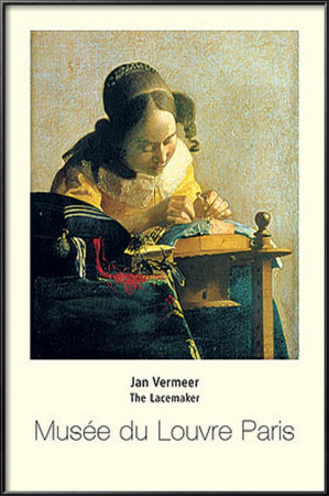 The Lacemaker by Jan Vermeer Pricing Limited Edition Print image